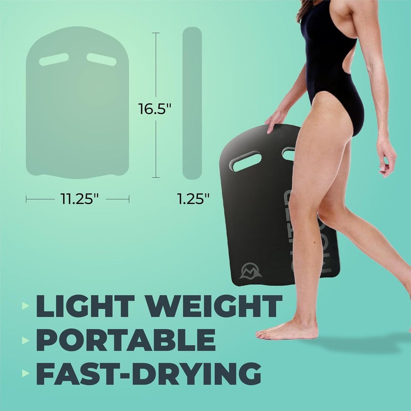 Outer Mountain Swimming Kick Boards, Swimming Training Aid, Pool Exercise Equipment, One Size fits All, Swimmer Gift - Image 3